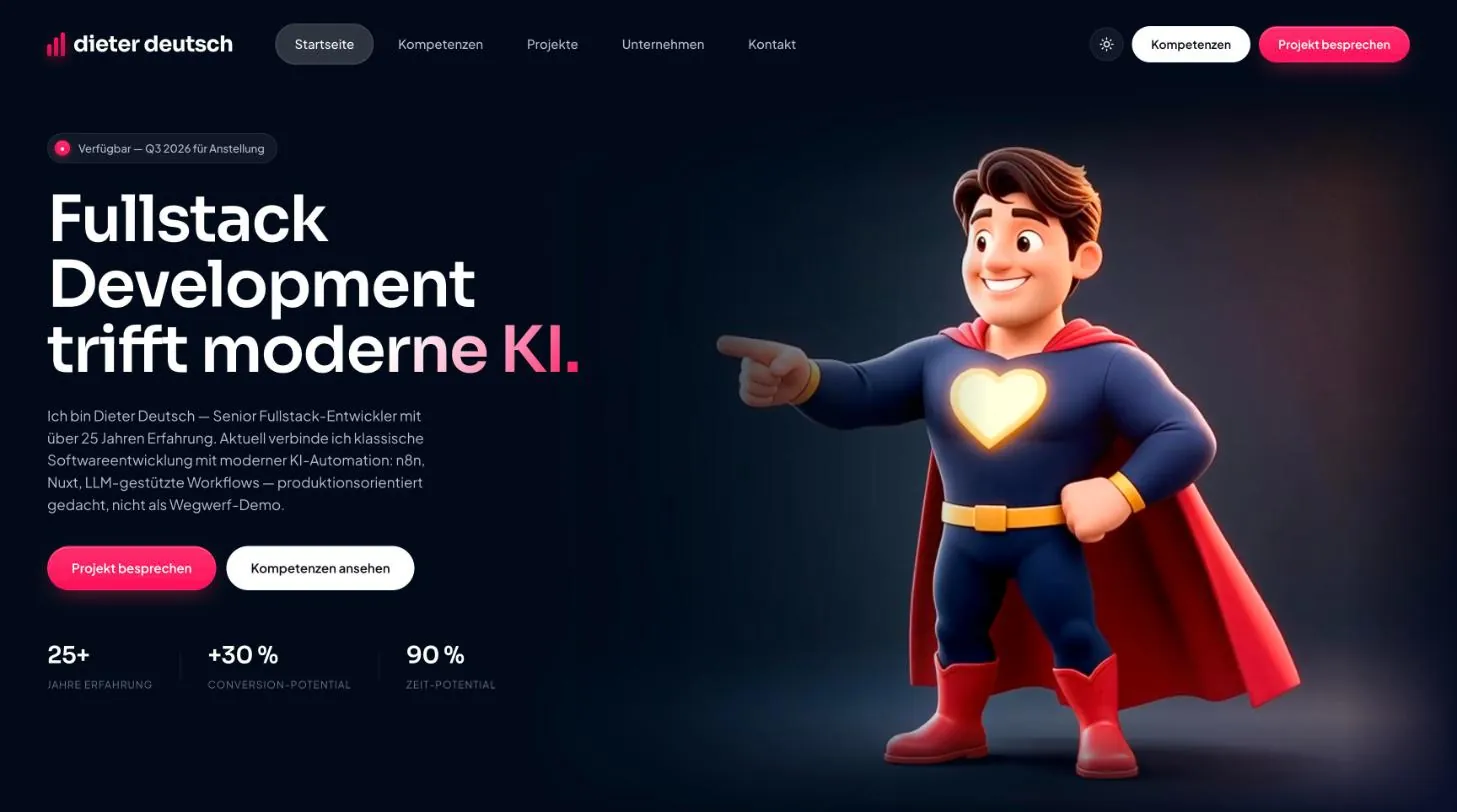 Screenshot dieterdeutsch.com